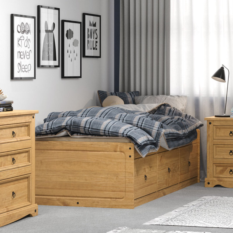 Waldschmidt Single Cabin Bed with Drawers