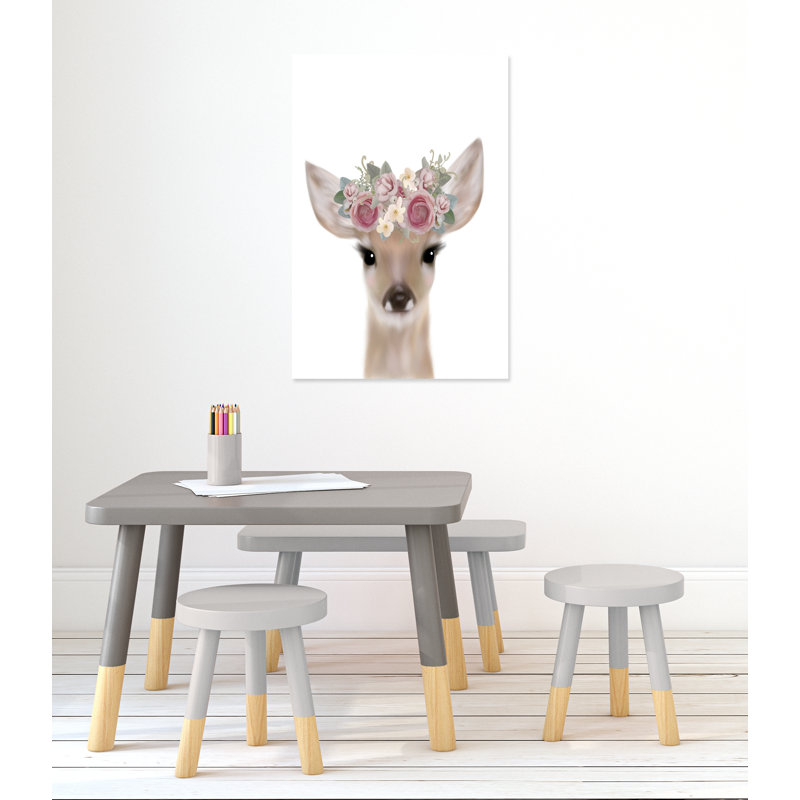 Décoration murale pour enfants, H 36 po x l 24 po x P 1,5 po, Toile