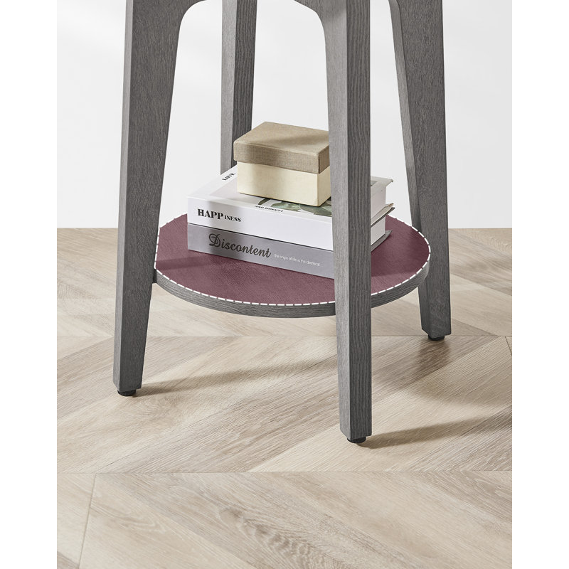 Alessandro End Table, Grey