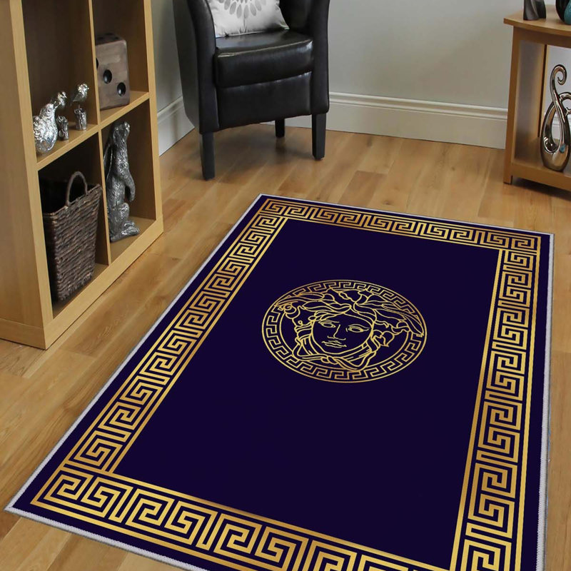 Tapis rectangulaire en polyester tissé à la machine 3 pi 11 po x 5 pi 11 po Breann