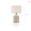 Acquah Ceramic Table Lamp