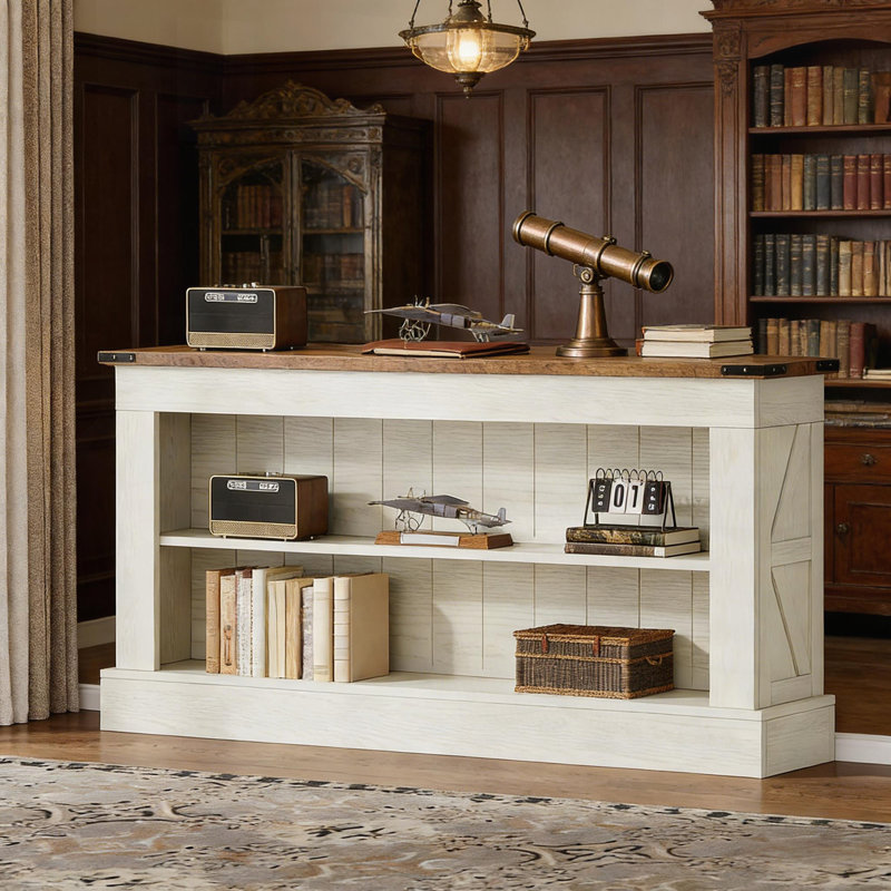Canapé Vintage, console moderne pour le salon