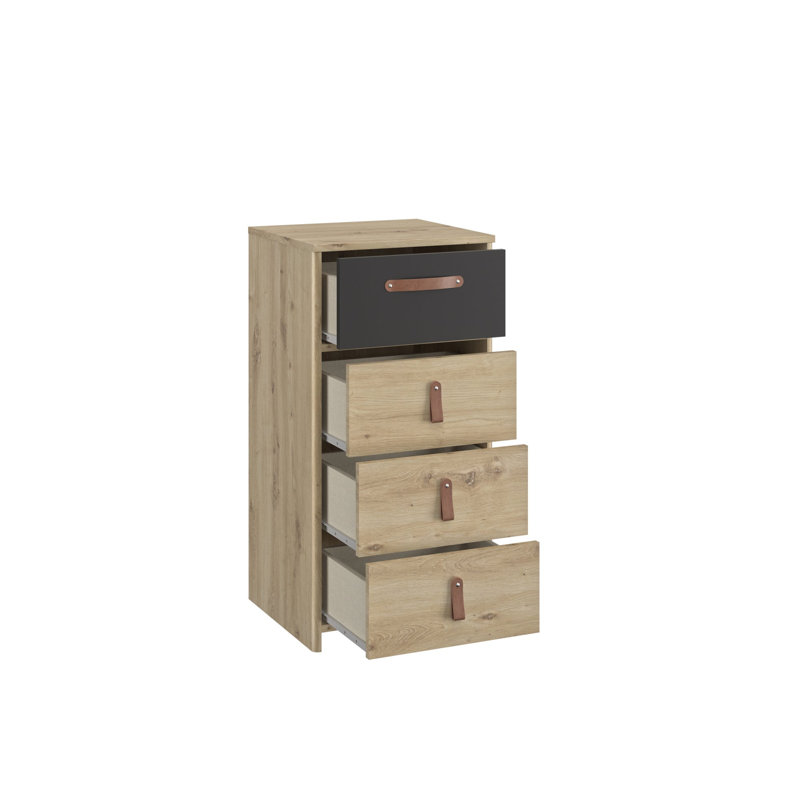 Pinto 44 cm W Chest of 4 Drawers