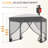 Pop Up Canopy Tent With Netting, Instant Sun Shelter, Tents For Parties-764788983