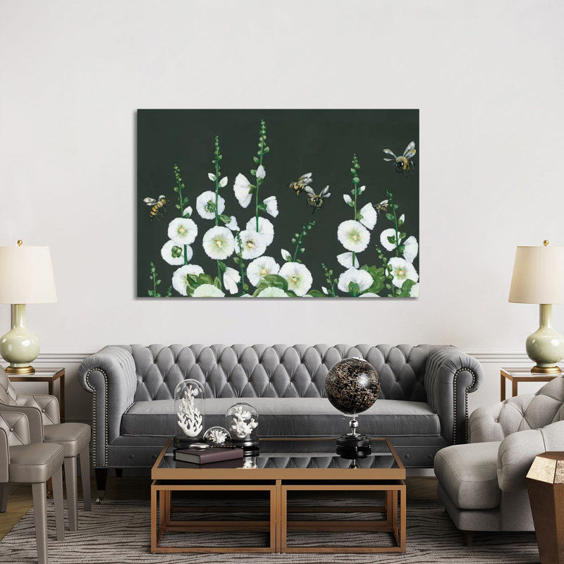 Bees - Wrapped Canvas Print, 152.5 cm H x 101.5 cm W