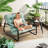 Ebern Designs Patio Outdoor Lounge Chair, Oversized Comfy Sling Recliner Chair, With Support 500lbs Extra Thick Puffy Cushion, Modern Outside Furniture For Backyard, Garden, Porch, Poolside,blue-571272369