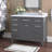 Herrell 42'' Single Bathroom Vanity with Carrara Marble Top-33655744