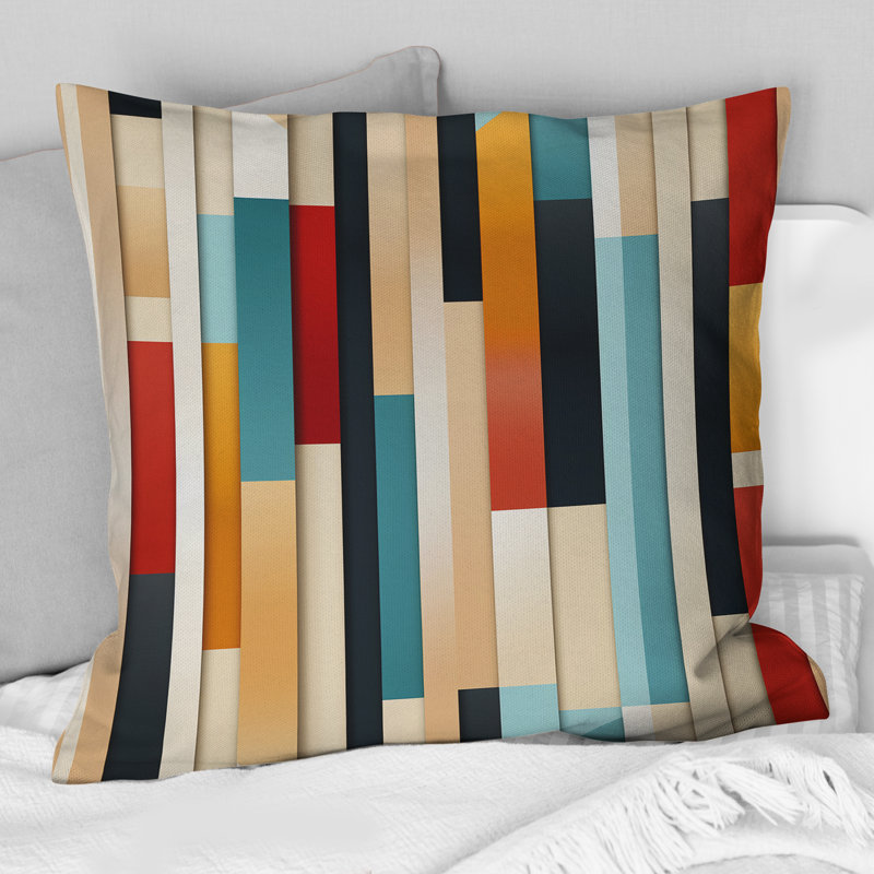 Throw Pillow, 18"H x 18"W