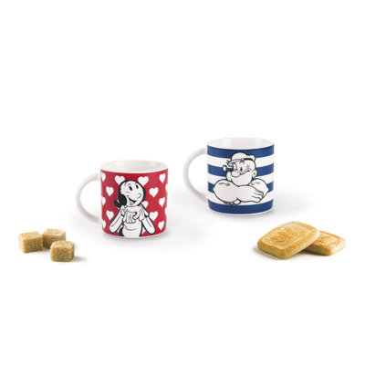 Popeye Porcelain Coffee Cup