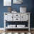Alcimon Sideboard,Console Table with 2 Drawers and Cabinets,Buffet Server Cabinet-1666644632