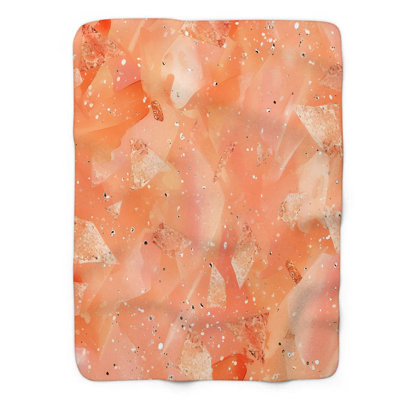 Jeté Peachy Glitter Fantasy - 1 pièce Sherpa Bl Premium