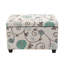 Banc de rangement rembourré en tissu Bacca-733195068