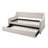 Analily Upholstered Linen Daybed with Trundle Bed-52227173
