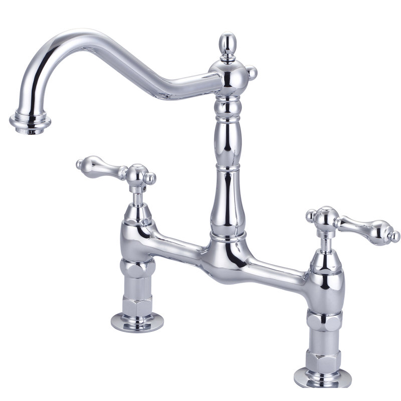 Barclay Guthrie Kitchen Faucet, Polished Chrome