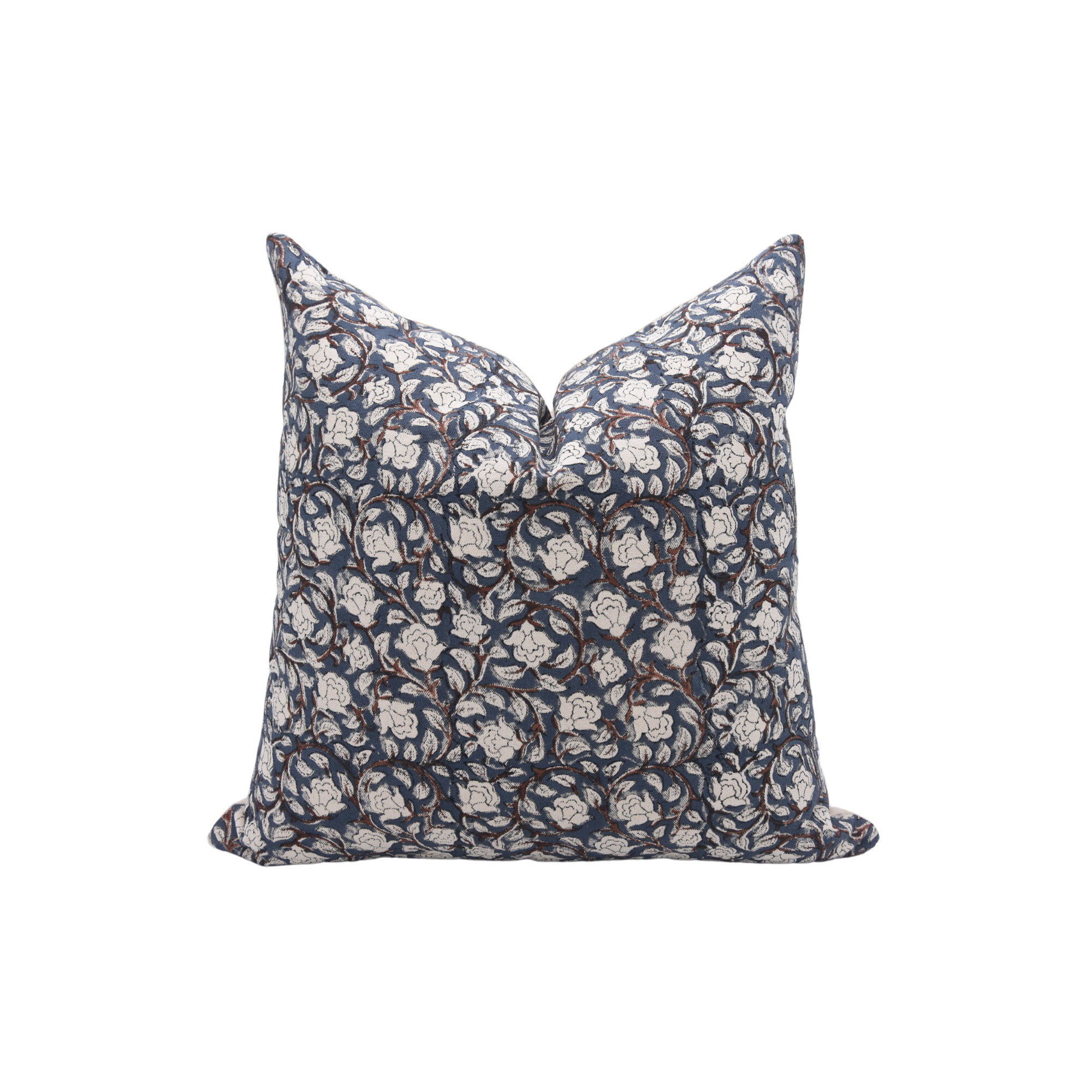 Lerah Floral Cotton Pillow Cover, 20" x 14"