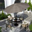 Parasol de marché 9 pi Naidely-441672152