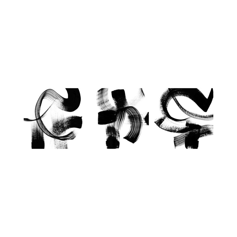 Playtime Triptych - ensemble d'art mural sur toile tendue (ensemble de 3)