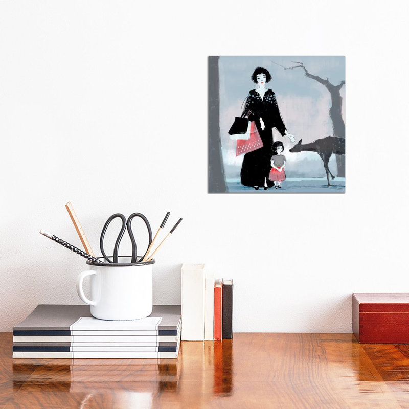 Nara by Anikó Salamon - Wrapped Canvas Print, 30.48cm H x 30.48cm W