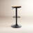 Jaina 15.2" W Solid Wood Swivel Adjustable Height Bar Stool-731064503-731064501