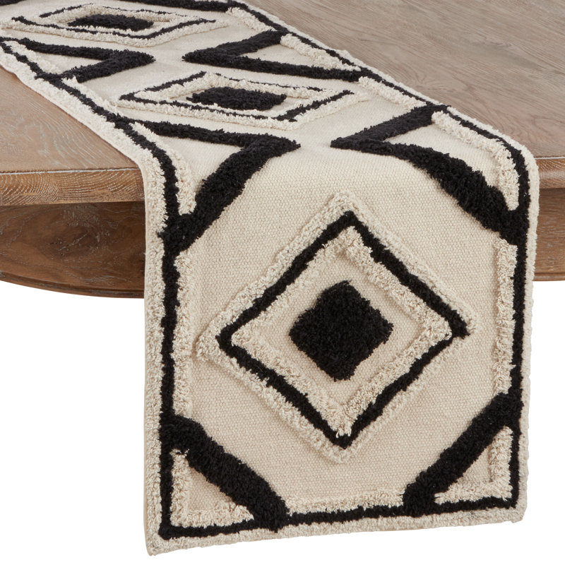 Betty Cotton Shag Table Runner