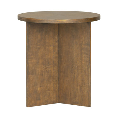 Sadie Accent Table, Walnut Brown