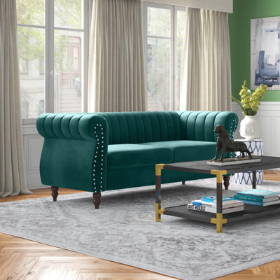 Titus 76.4'' Velvet Sofa
