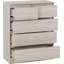 Annanya 80cm W 5 - Drawer Chest of Drawers