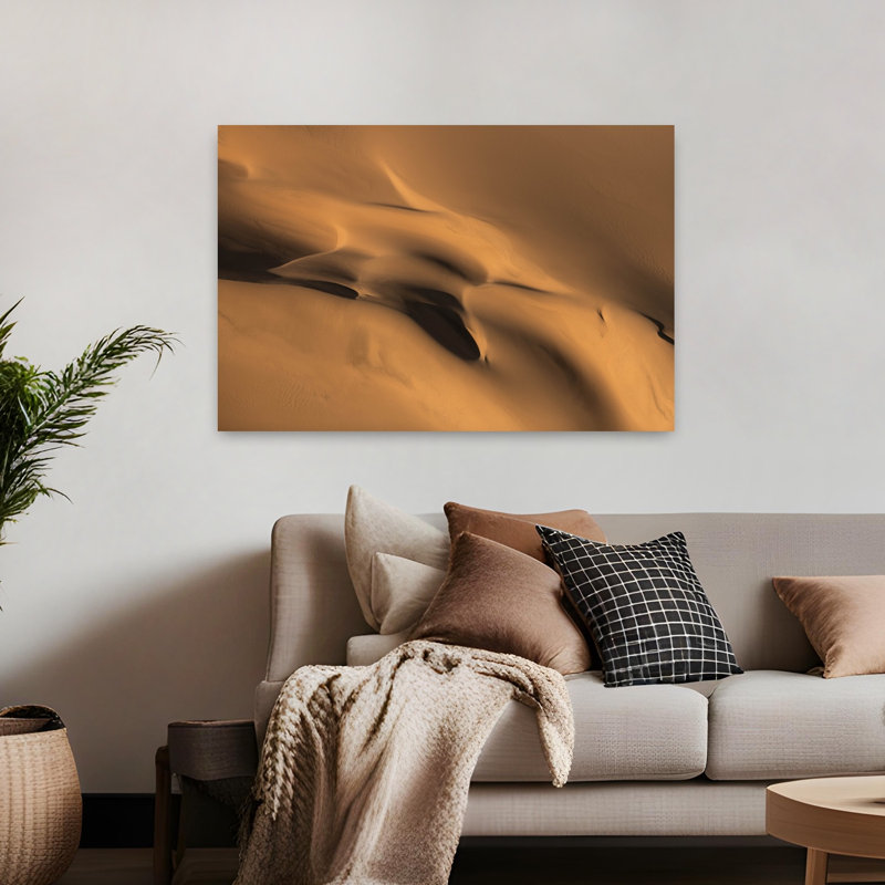 Golden Dune Curves, 32" H x 48" W