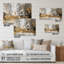 Abstrait moderne moderne, art mural abstrait en acrylique-101524948