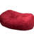 Firefly 6.5 Foot Suede Cylindrical Bean Bag