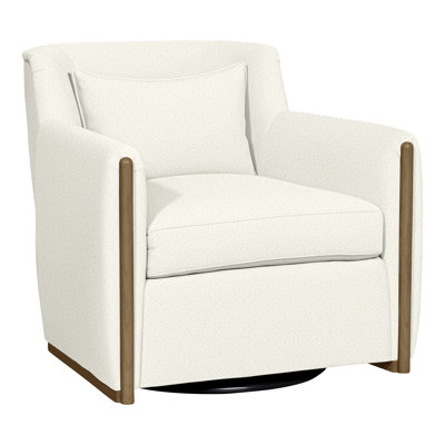 Fauteuil pivotant rembourré Thom Filicia Home