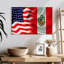 Drapeaux de Borges, Pérou et États-Unis-111822821
