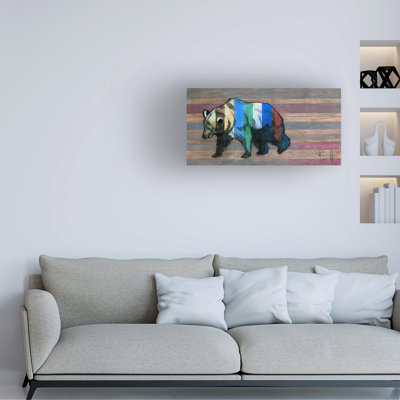 Bolog Sean Parnell Bear Canvas Art