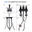Robinet escamotable de salle de bain central