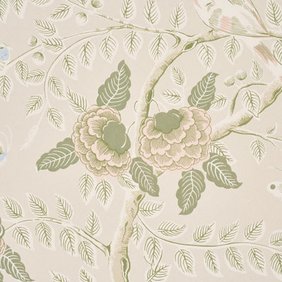 Tole Bird Wallpaper Roll
