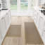 Rectangle 44 cm x 120 cm Washable Area Rug Set