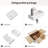 Drennan Wall-Mounted Ceramic Bathroom Sink with Silver Faucet & Drain