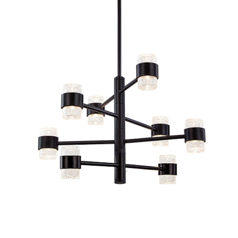 8 - Light Dimmable LED Sputnik Modern Linear Chandelier