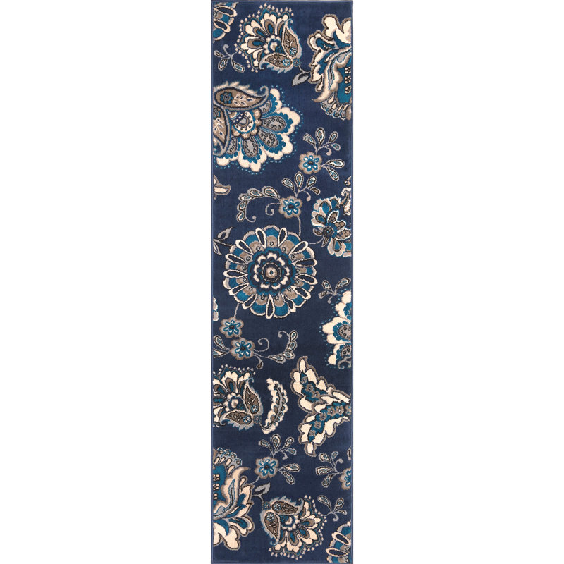 Caffey Floral Rug, Rectangle 1'9" x 7'2"