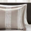 Édredon en chenille Taupe Luxury - 7 pièces pour très grand lit