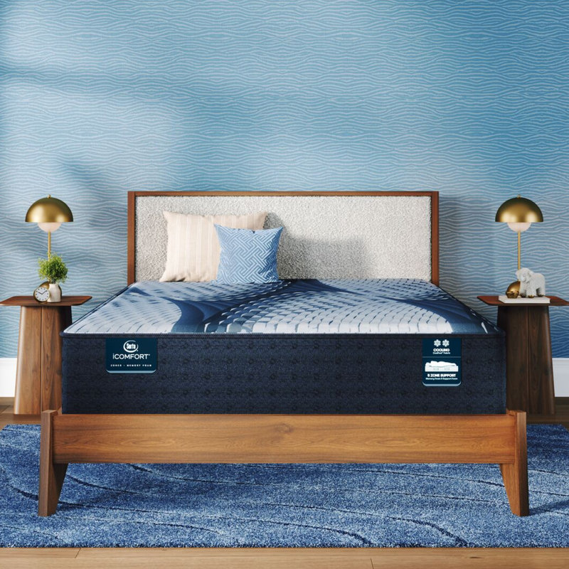 Queen Gel Memory Foam Mattress with Boxspring