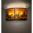 Rustic Lodge Steel Flush Mounted Sconce