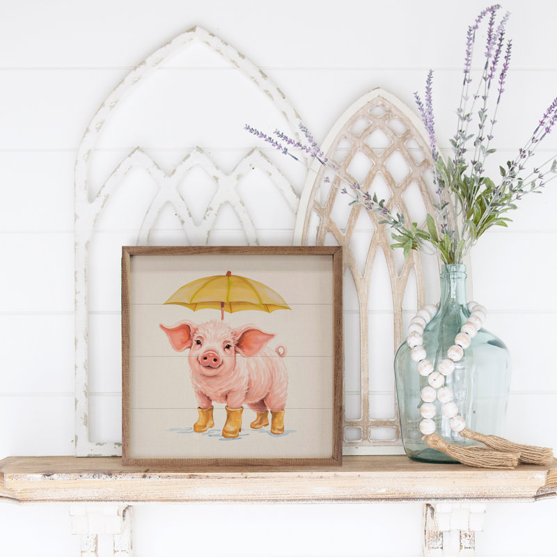 Pig In Boots, 4" H x 4" W