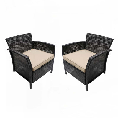 Outdoor PE Rattan Club Chair