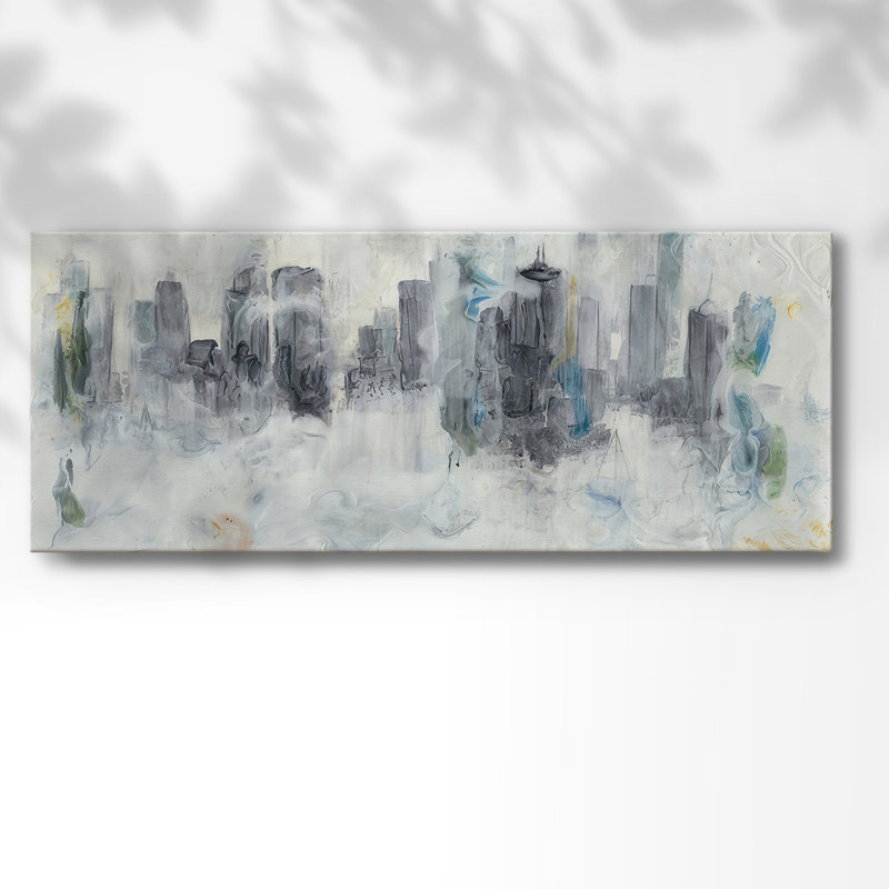 «Unseen World I» sur toile, H 24 po x l 60 po x P 1,5 po
