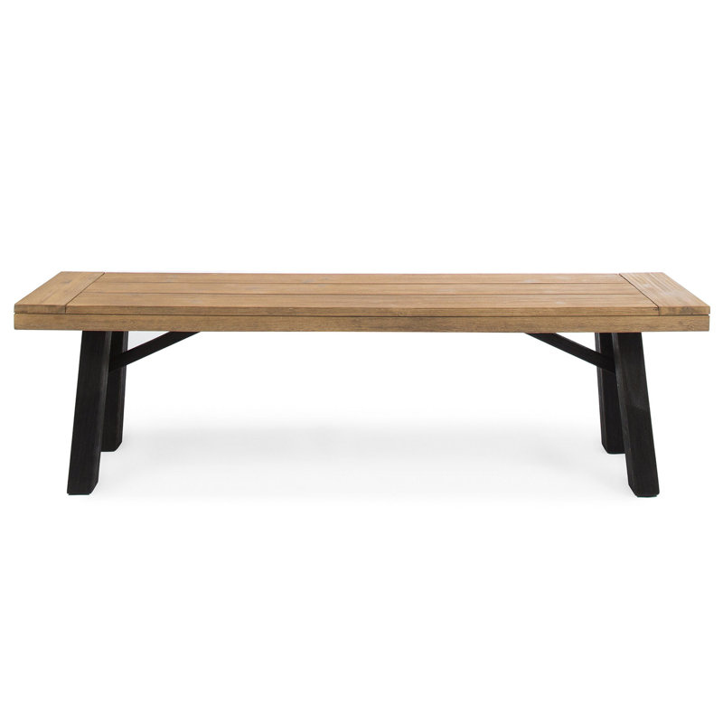 Wood Bench With Gorgeous Slat Panelling And Weather Resistance Quality Beautiful Panel