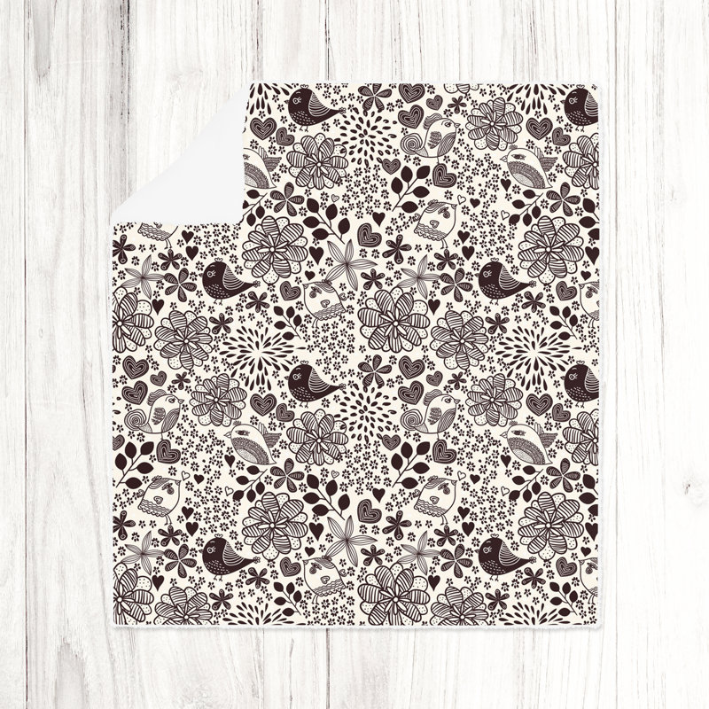 Throw Blanket, 51" W x 60" L