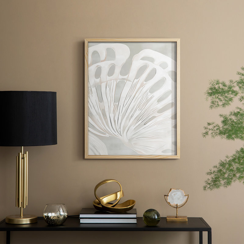 NAUTICAL Series XXV, reproduction encadrée - bois massif, Naturel, H 21 po x l 17 po
