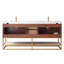 Meuble-lavabo double autoportant avec comptoir Mahon 72-916613569-916705592