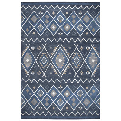 Nona Wool Geometric Indoor Rug